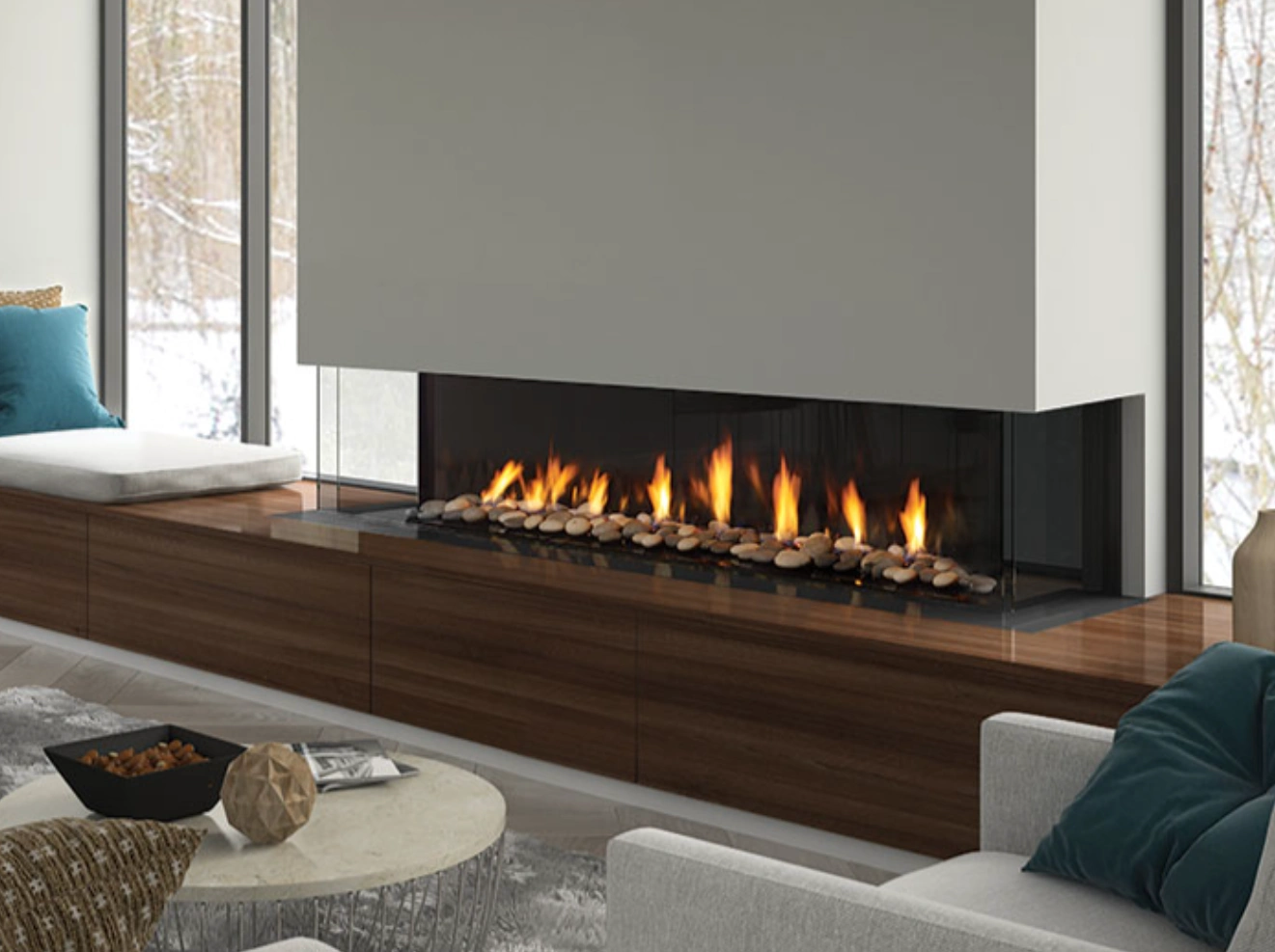 Regency Linear Fireplace