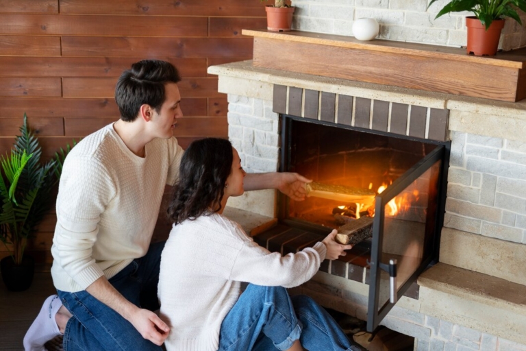 gas fireplace